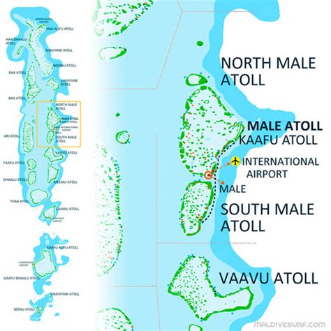 Get to know the Maldives - North and South Male Atoll – Rusty Surfboards ME