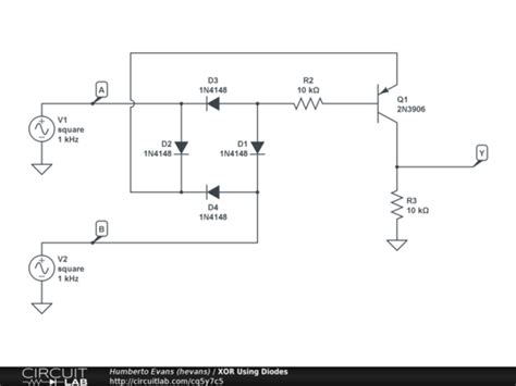 Xor Gate Transistor Diagram