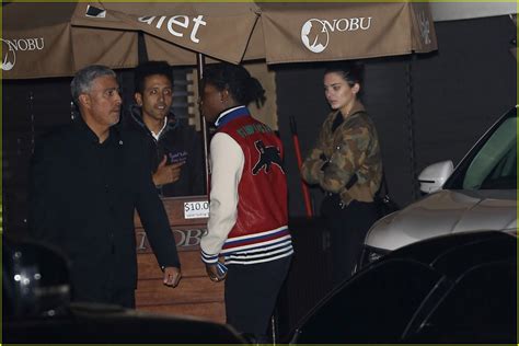 Kendall Jenner & A$AP Rocky Grab Dinner on During Night Out Together ...