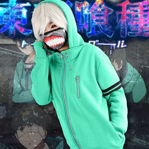 KIGUCOS Hot Anime Tokyo Ghoul Cosplay Ken Kaneki Costume Fashion ...