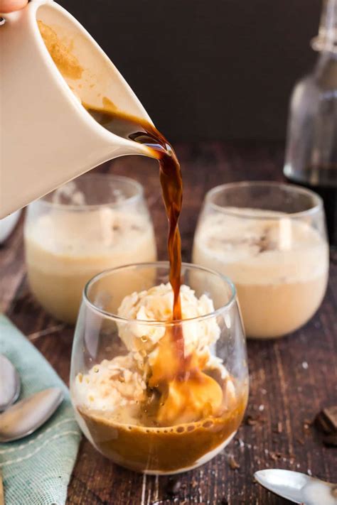 After Dinner Affogato (with or without booze!) | Kylee Cooks