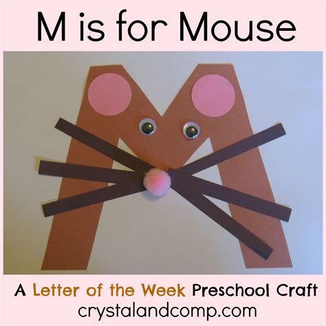 Letter M Craft Printable