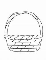 Empty Basket Coloring Page  Reading Adventures For Kids Ages 3 To 5 sketch template