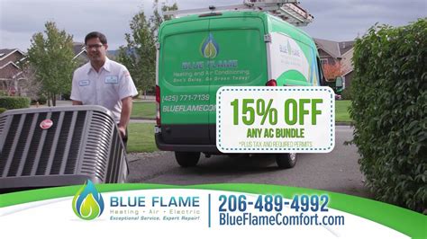 Blue Flame May Offer | Beat the heat with our May offer! Contact Blue Flame today at 206-489 ...