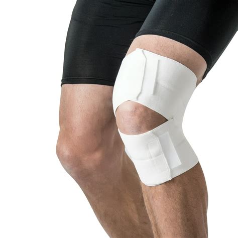 Swede-O Elastic Knee Wrap Brace, White - Size 4" - Walmart.com - Walmart.com