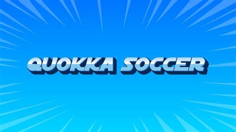 Premium Photo | Quokka Soccer 3D Blue Text