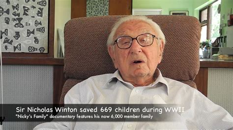 104-yr-old Nobel Peace Prize Nominee Sir Nicholas Winton Honored with Golden Goody Award