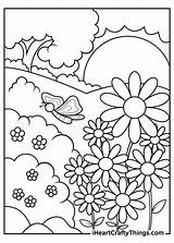 11 Sunny Day Coloring Pages For Adults & Kids  Happier Human sketch template