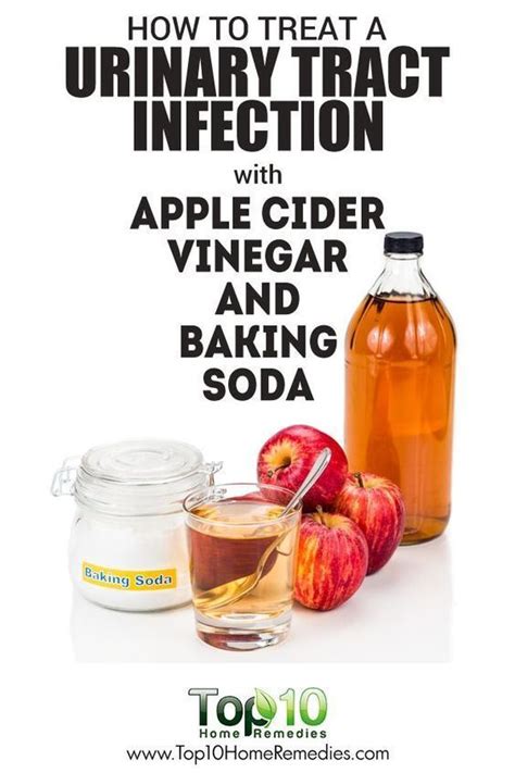 How to Treat a Urinary Tract Infection with ACV and Baking Soda | Apple cider vinegar remedies ...