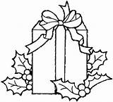 Christmas Gift Clipart Black And White  Free Download On ClipArtMag sketch template