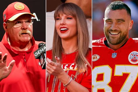 Chiefs Coach Andy Reid is 'Happy for Both' Travis Kelce and Taylor Swift: 'She's Got a Great Guy'