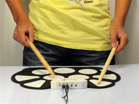 Portable Flexible Drum Pad with Pedals (9 Drum Area, Record) [TSB-G657]- US$21.23 - PlusBuyer.com