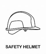 Premium Vector  Coloring Page With Safety Helmet Brush For Kids sketch template