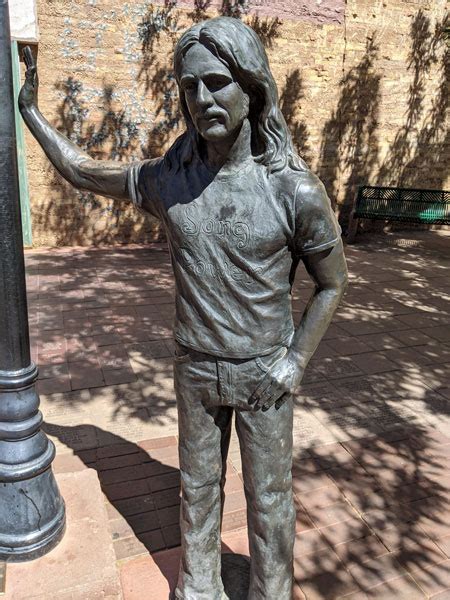 Quirky Attraction: Standin' On The Corner Park in Winslow, Arizona - Quirky Travel Guy