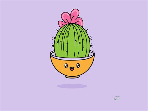 Cactus illustration vector 🌵 by Shabnaz Shikder on Dribbble