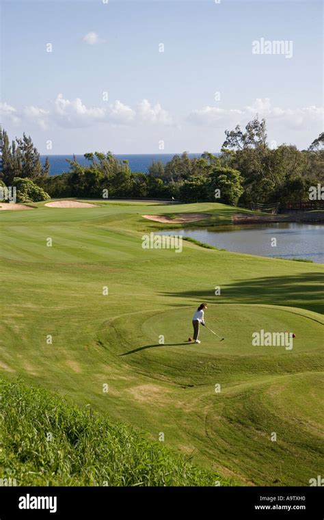 Kapalua Golf Course Maui Hawaii editorial use only Stock Photo - Alamy