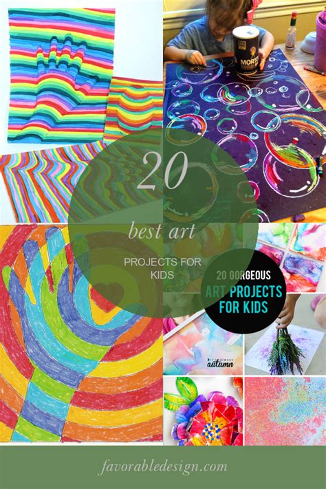 20 Best Art Projects for Kids - Home, Family, Style and Art Ideas