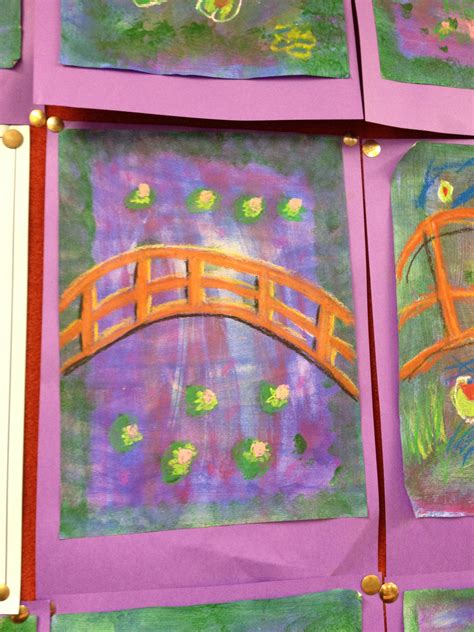 Monet Japanese bridge 5th grade 5th Grades, Art School, Monet, Maggie, Art Projects, Art Ideas ...