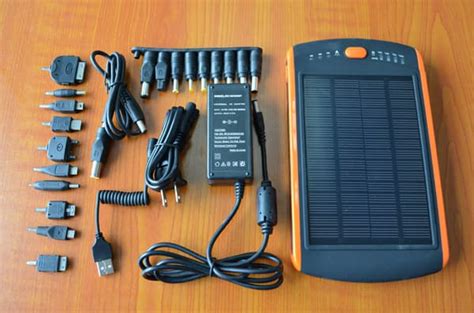 Hot 23000mAh Solar Power Bank for Laptop 12V 16V 19V | tradekorea