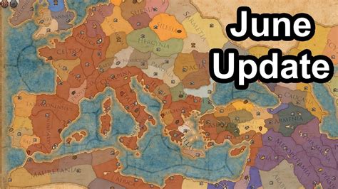 Total War: Rome 2 June Update | Map Informations (Provinces and Regions ...