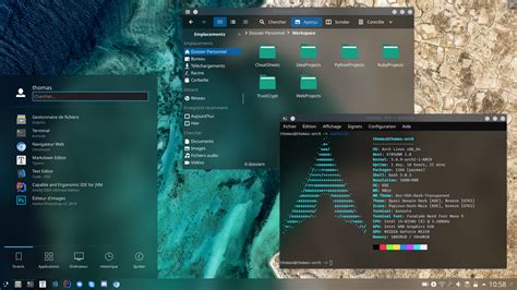 [Kde] Fluent themed arch linux : r/unixporn