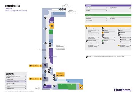 Heathrow t3 map