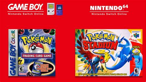 Dos juegos clásicos de Pokémon, ya disponibles en Nintendo Switch ...