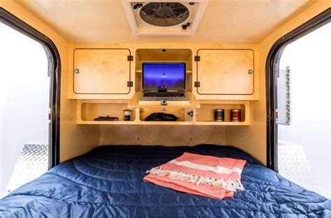 9 Gorgeous Teardrop Camper Interiors You'll Fall In Love With | Teardrop camper interior ...