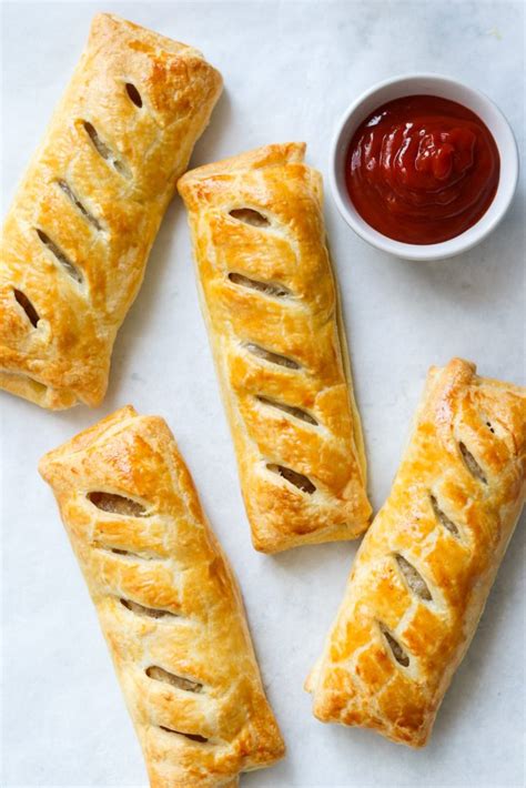 Puff Pastry Sausage Rolls (Like Greggs) - My Morning Mocha