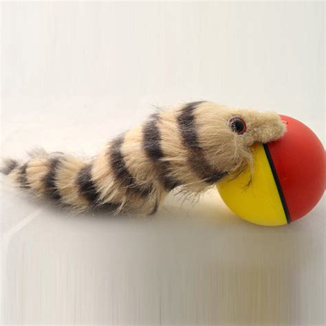 Rolling Jumping Weasel Ball, Funny Motorized Rolling Ball Cat Moving Toy Baby Bath Toys: Amazon ...