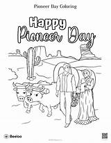 Pioneer Coloring Pages Sketch Page sketch template