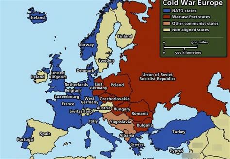 The Cold War Map