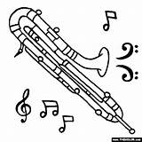 Oboe Coloring Pages sketch template