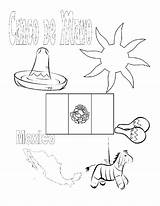 Mexico Coloring Pages Mexican Culture At GetColoringscom  Free sketch template