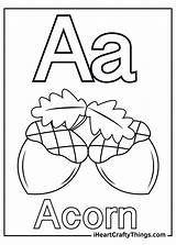Letter A Coloring Book  25 Pages – I Heart Crafty Things sketch template