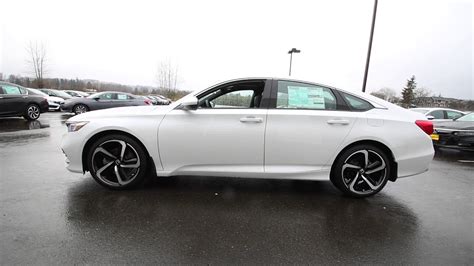 2018 Honda Accord Sport 2.0T | Platinum White Pearl | JA007750 ...