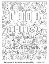 Good Vibes Coloring Book Pages Print sketch template