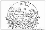 23 Advent Wreath Coloring Pages  ColoringPagesOnlycom sketch template