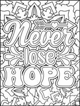 Motivational Quotes coloring Page Inspirational  sketch template