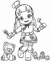 Aprende Brincando Colorir A Rainbow Ruby🍓 Descubra Os Horários Para  sketch template