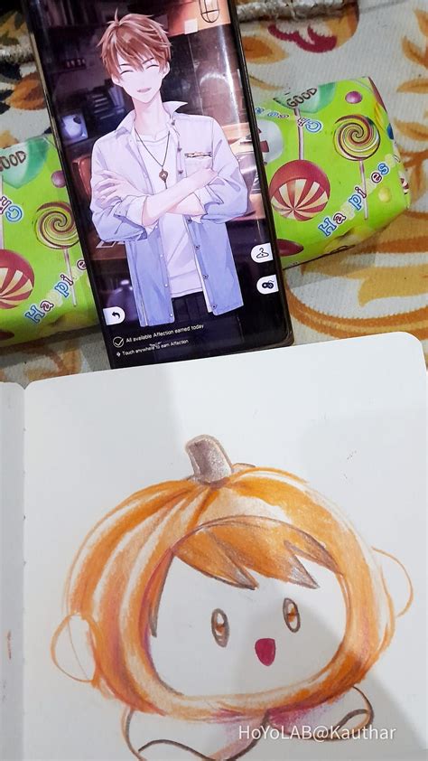 [FanArt] I finish Drawing Pumpkin Luke Tears of Themis | HoYoLAB