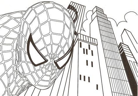 Free Printable Spiderman Coloring Pages For Kids