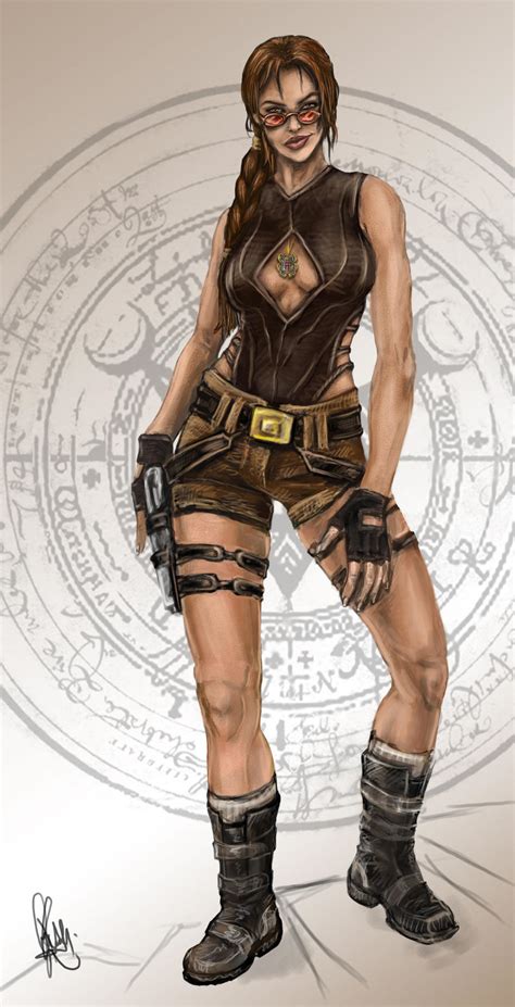 Lara Croft concept art by NightWish666 on DeviantArt