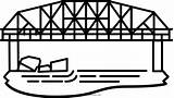 Bridge Coloring Page  Ultra Pages sketch template