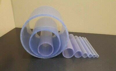8" Inch Diameter Clear PVC Plastic Pipe Schedule 40 | eBay