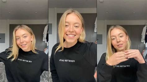 Sydney Sweeney | Instagram Live Stream | 9 April 2020 | IG LIVE's TV