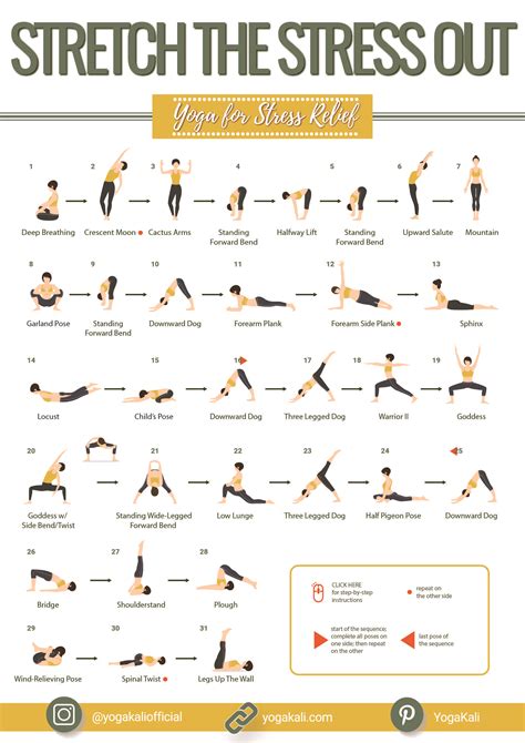 Effective yoga routine for stress relief stretch the stress out – Artofit