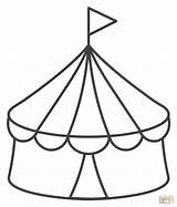 Coloriage  Chapiteau De cirque Coloriages à Imprimer Gratuits sketch template