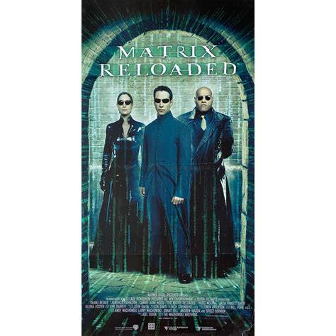 MATRIX RELOADED Australian Movie Poster - 13x30 in. - 2003