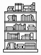 Shelves coloring Book Pages For Children And Adults With Vector Design  sketch template